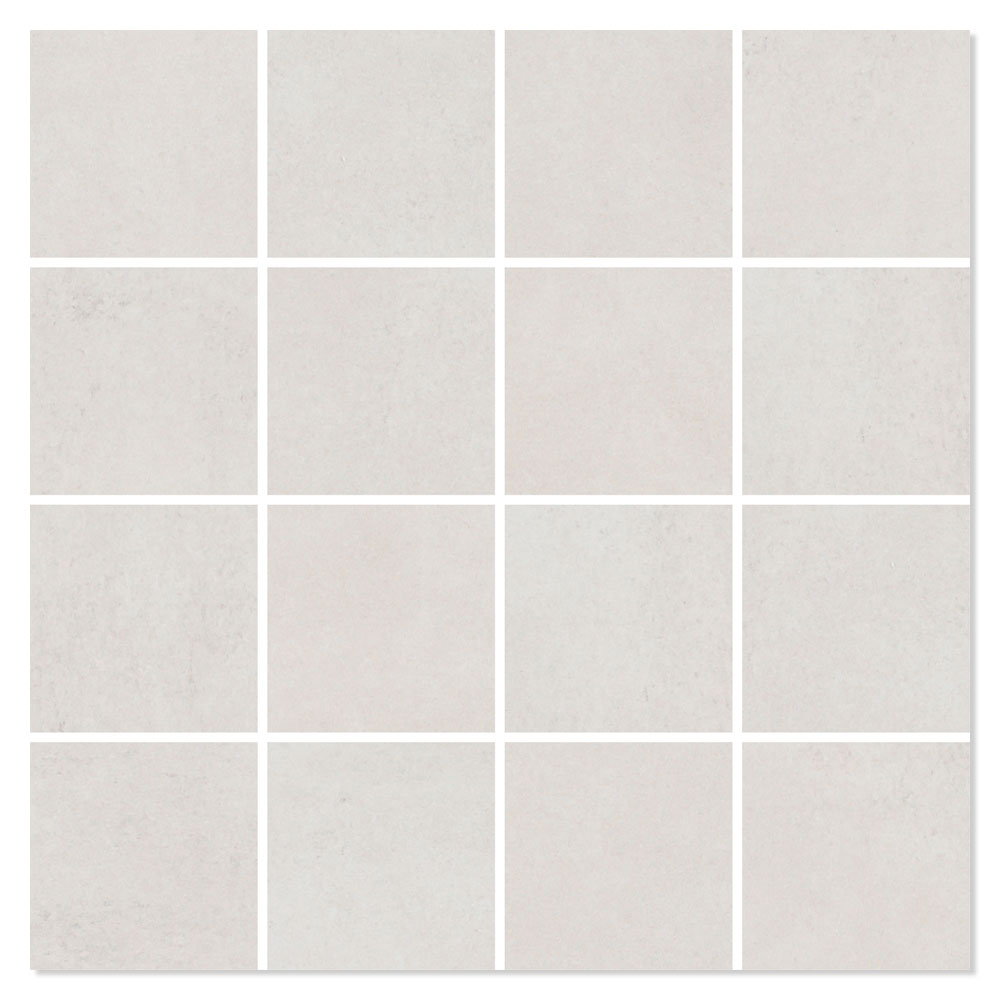Mosaikkflis La Vernelle Lys Grå Matt 30x30 (7x7) cm